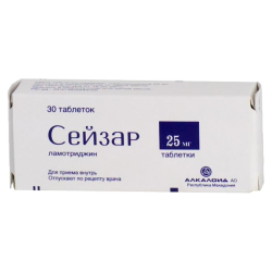 Сейзар таблетки 25 мг 30 шт Сейзар таблетки 25 мг 30 шт