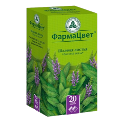 Шалфей листья фильтр-пакеты 1,5 г 20 шт Шалфей листья фильтр-пакеты 1,5 г 20 шт