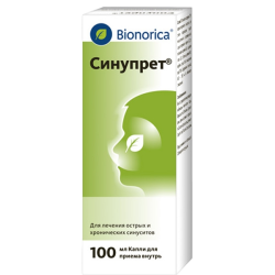 Синупрет капли для приема внутрь 100 мл 1 шт