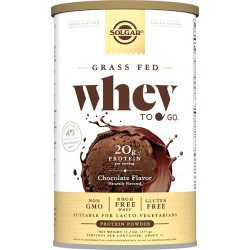 Solgar Белковая сыворотка Whey to Go со вкусом шоколада порошок банка 338 г 1 шт