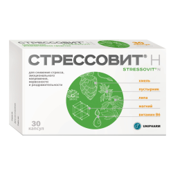 Стрессовит Н капсулы массой 545 мг 30 шт Стрессовит Н капсулы массой 545 мг 30 шт