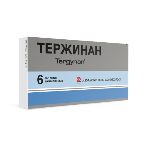 Тержинан таблетки вагинальные 6 шт Тержинан таблетки вагинальные 6 шт