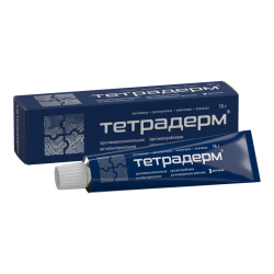 Тетрадерм крем для наружного применения 15 г 1 шт
