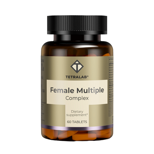 Tetralab Витаминный комплекс для женщин Female Multiple таблетки покрыт.об. массой 1100 мг 60 шт Tetralab Витаминный комплекс для женщин Female Multiple таблетки покрыт.об. массой 1100 мг 60 шт