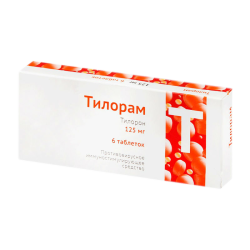 Тилорам таблетки покрыт.плен.об. 125 мг 6 шт