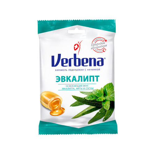 Вербена Эвкалипт леденцы 60 г 1 шт Вербена Эвкалипт леденцы 60 г 1 шт