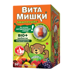 ВитаМишки BIO+ пребиотик жевательные пастилки массой 2500 мг 30 шт ВитаМишки BIO+ пребиотик жевательные пастилки массой 2500 мг 30 шт