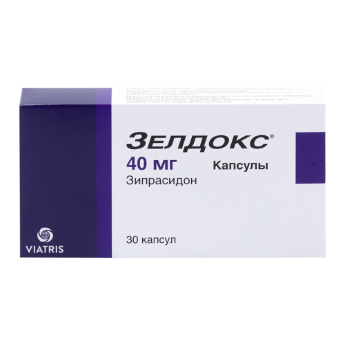 Зелдокс капсулы 40 мг 30 шт
