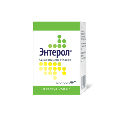 Энтерол капсулы 250 мг 10 шт