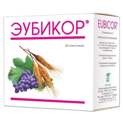Эубикор пакетики по 3 г 30 шт