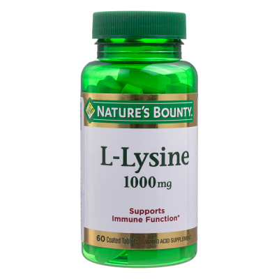 Nature's Bounty L-Лизин 1000 мг таблетки массой 1555 мг 60 шт