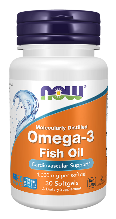 Now Omega-3 Омега-3 1000 мг желатиновые капсулы массой 1382 мг 30 шт