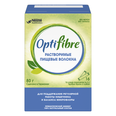 Оптифайбер порошок саше-пакетики по 5 г 16 шт