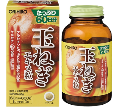 Orihiro Экстракт лука таблетки массой 240 мг 600 шт