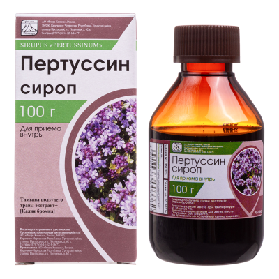 Пертуссин сироп 100 г фл 1 шт
