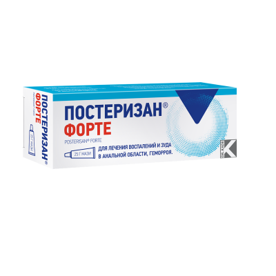 Постеризан форте мазь для ректального и наружного применения 25 г 1 шт