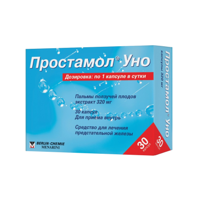 Простамол Уно капсулы 320 мг 30 шт