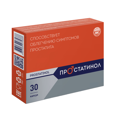 Простатинол капсулы массой 0,5 г 30 шт