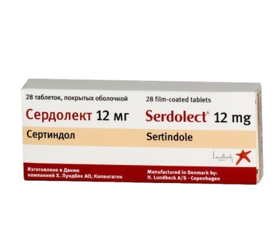 Сердолект таблетки покрыт.об. 12 мг 28 шт