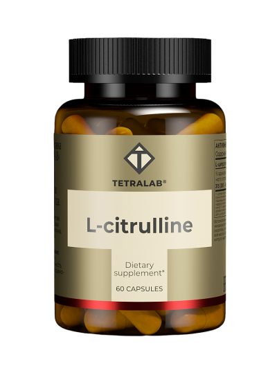 Tetralab L-Цитруллин капсулы по 600 мг 60 шт