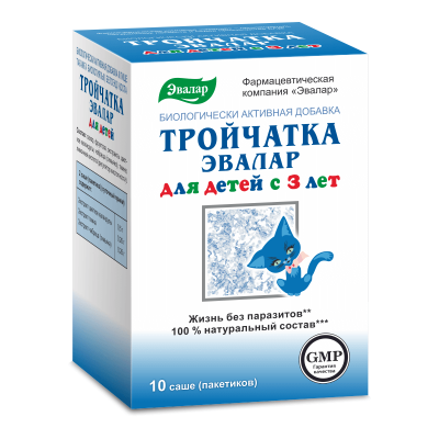 Тройчатка Эвалар для детей саше по 3,6 г 10 шт
