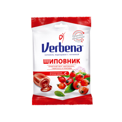 Вербена Шиповник леденцы 60 г 1 шт