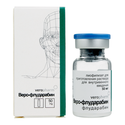 Веро-Флударабин лиофилизат д/приг раствора для в/в введ 50 мг 1 шт