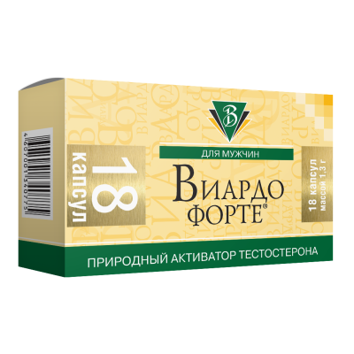 Виардо форте капсулы массой 1,3 г 18 шт